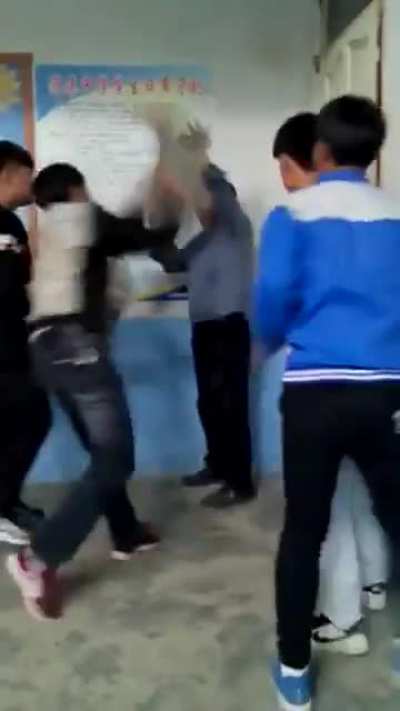 This here is why I'll never be a teacher, although he was looking for a beatdown lowkey.
