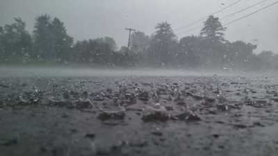 Sudden downpour: Livonia, NY 8-27-20