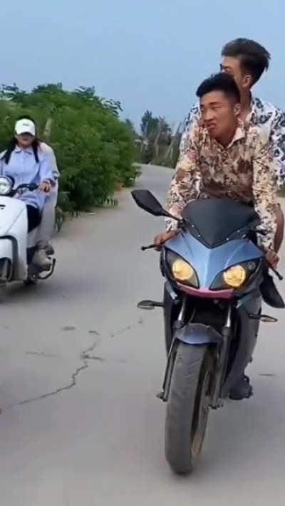 riding to the extreme levels