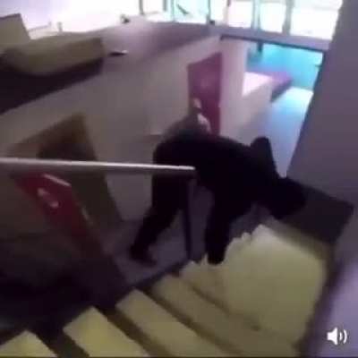 Walked from it like nothing..