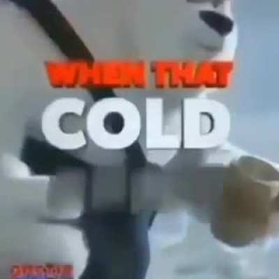 When da cold brew hits.