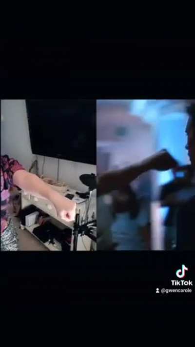 Recreating Matthew Lillards dance scene from She's All That.