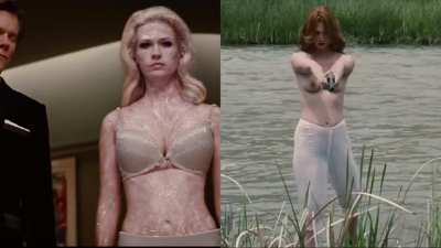 January Jones - Supervillain/Undressed