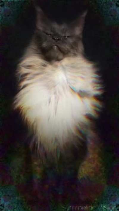 Here's another random psychedelic cat! (Request piece)