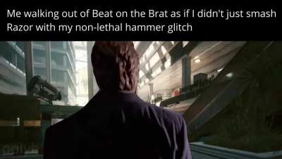 Your hitbox expands 1 meter agaisnt this mf