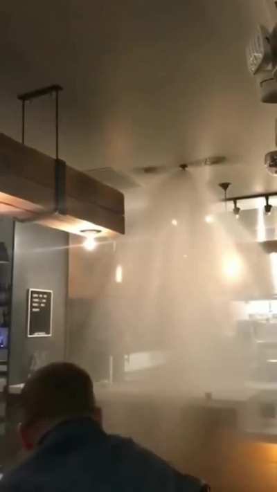 Too close to the sprinklers