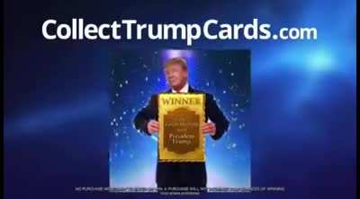 Trump&rsquo;s NFT ad is even wilder than the cards themselves