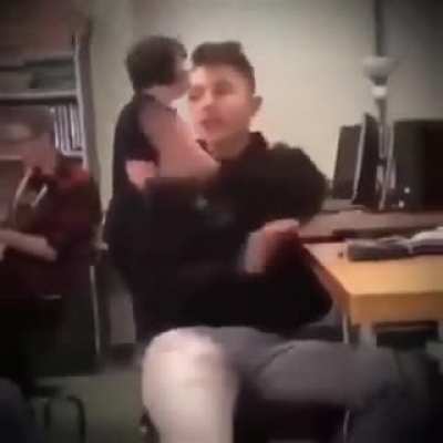 Kid couldn&rsquo;t believe his own strength