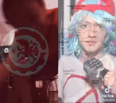 Fellow Comrade fights filthy k****n ""people""