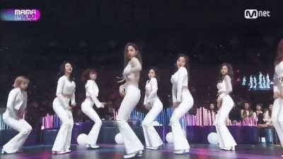 Nayeon Im, Jeongyeon Yoo, Momo Hirai, Sana Minatozaki, Jihyo Park, Mina Myoui, Dahyun Kim, Chaeyoung Son, & Tzuyu Chou