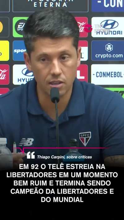 Ser&aacute; que o Carpini consegue o mesmo feito do Tel&ecirc; em 92?
