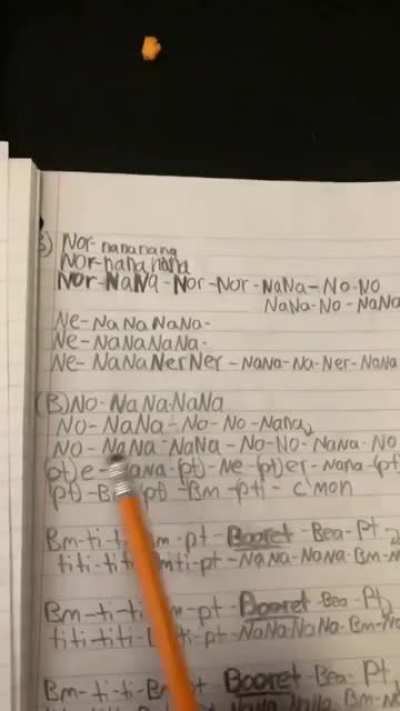 Beat boxing while reading