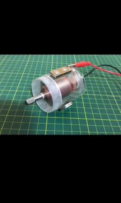 Diy Transparent DC Motor