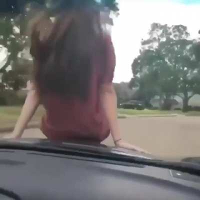 car surfing.