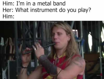 Metal Flutist