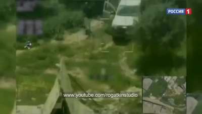 Footage of Russia's 