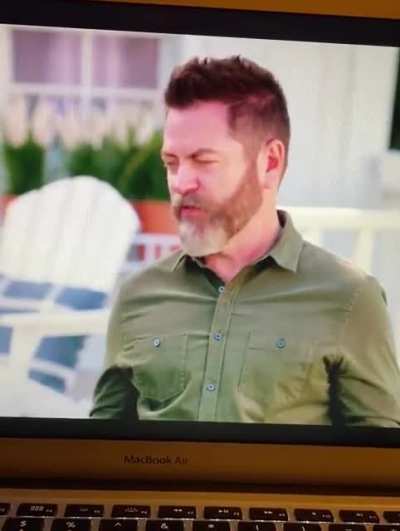 I&rsquo;m watching &ldquo;Making It&rdquo; and a lady was building a bell pepper cabinet, and then this happened. I love Amy and Nick so this was a kick.
