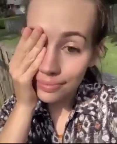 Showing her true colors
