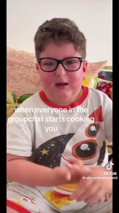 Anytime you say anything at all in the stream 