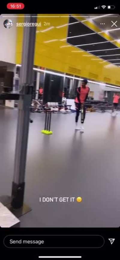 As some may have suspected from the cricket video, Sergio doesn&rsquo;t understand what&rsquo;s going on