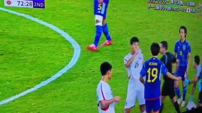 North Korean soccer player asked Japanese team staff for water. This is what happened next.