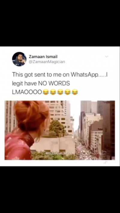 He has to go suddenly...