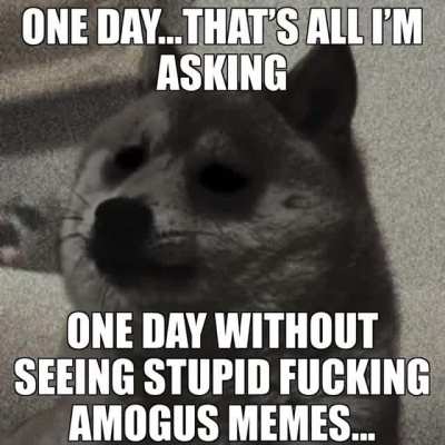 please, for my sanity