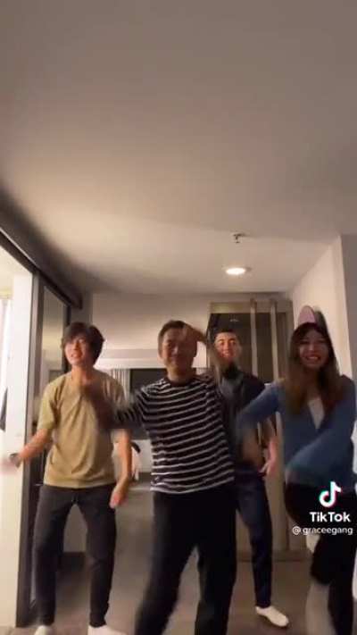 Practice family dance