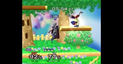 marth vs falco be like