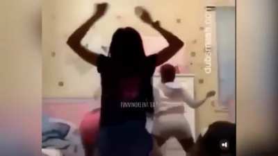 She&rsquo;s in the grey but all of the bad kids in this sorry for bad quality that&rsquo;s how the video was