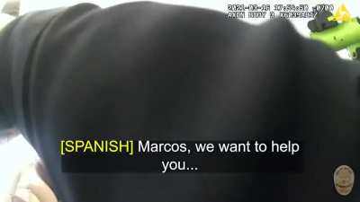 LAPD shoot a knifeman who was in the process of stabbing his halfway house manager