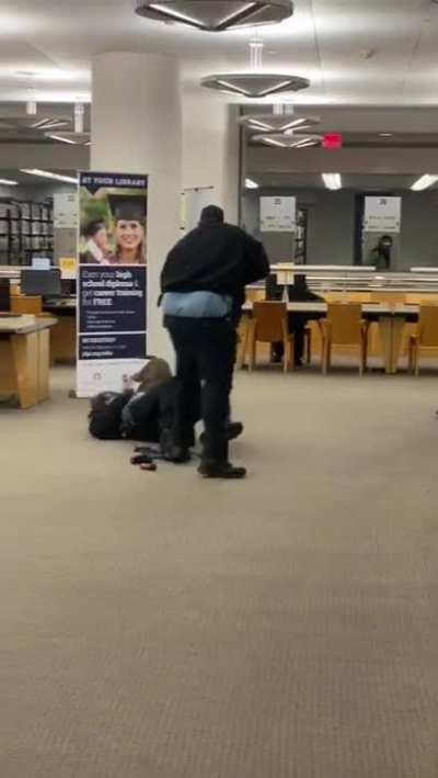 Be quiet... It's a library.