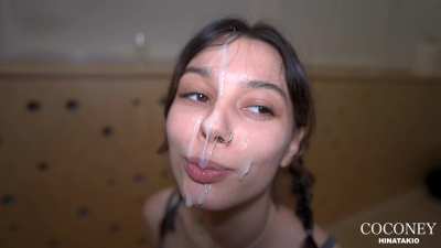 Cum covered cutie