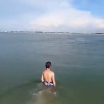 I&rsquo;m in the ocean