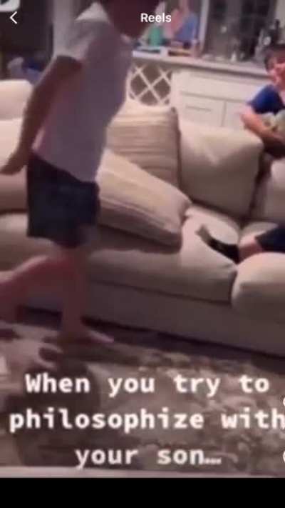trying to be smart