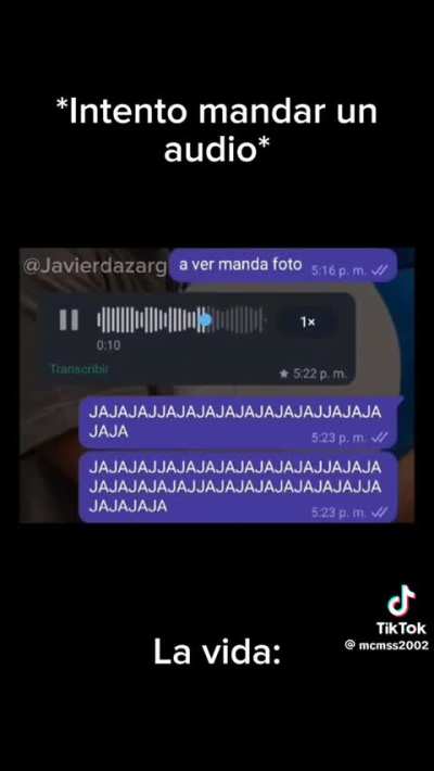 Dejen hablar