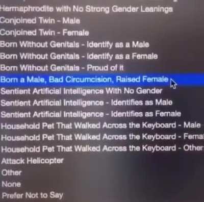 What gender is hwer tho?