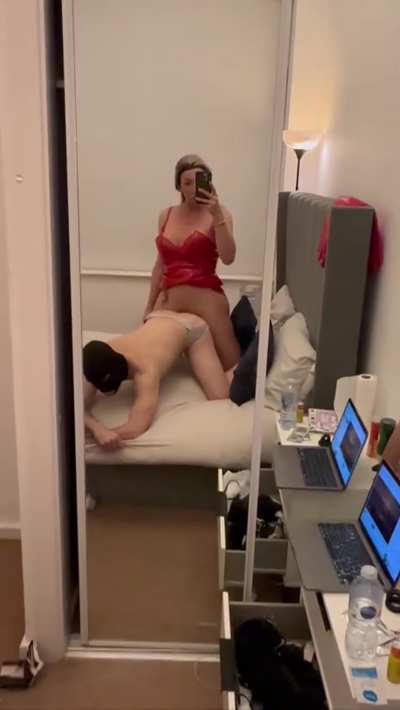 I own his ass and he keeps begging me to fuck him