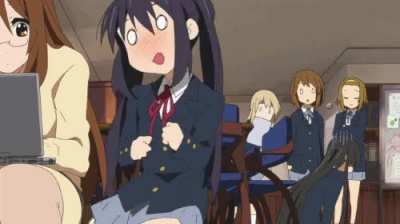 Embarrassed Azusa