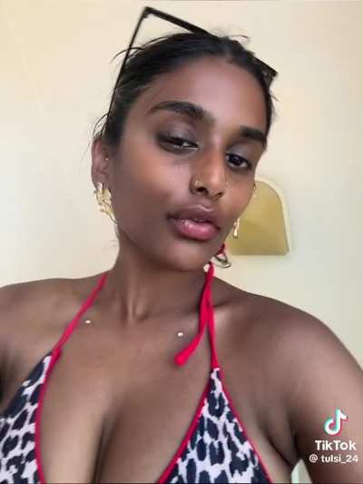 Finally in a bikini