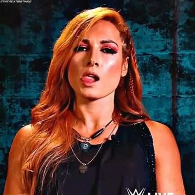 Becky Lynch tongue out compilation