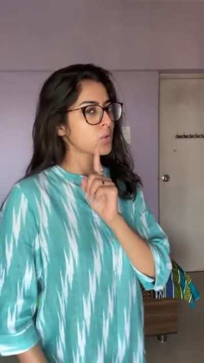 Vaidya Sakshi's blouse drenched with holy juices