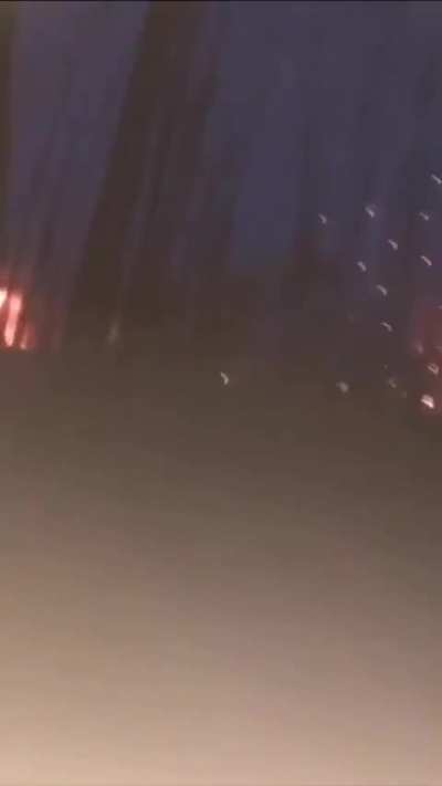 Ukrainian serviceman films several Russian shells impacting close to his position in Serebryansky forest