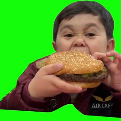 [GREEN SCREEN] "Burgir!" - Abdu Rozik Burger meme