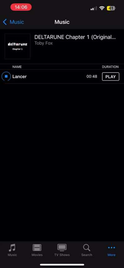 My phone won&rsquo;t let me see a song i bought as my ringtone