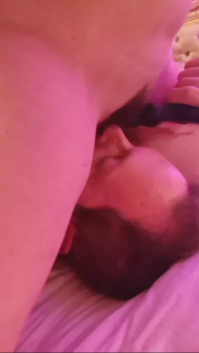 Let him add a toy to his mouth pleasure center