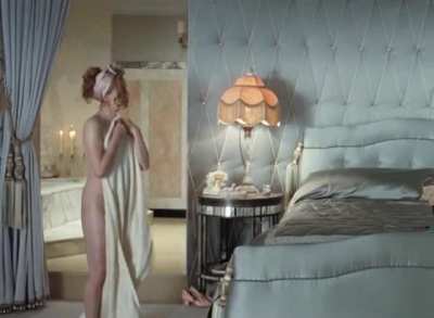 Amy Adams in a towel