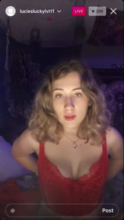 Closeup dildo play