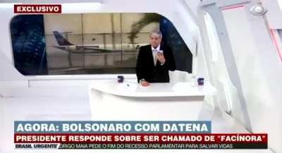 O Bolsonaro disse ao Datena que o ministro astronauta 