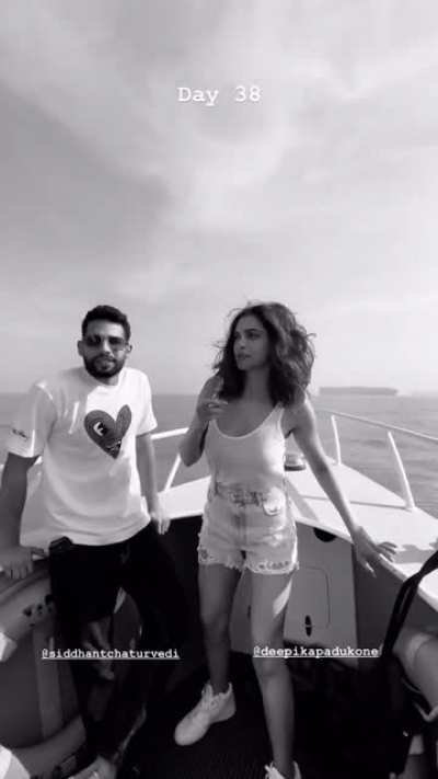 *BTS* Deepika Padukone from her new movie shoot 🎥😍